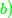 \textcolor{green}{b)}